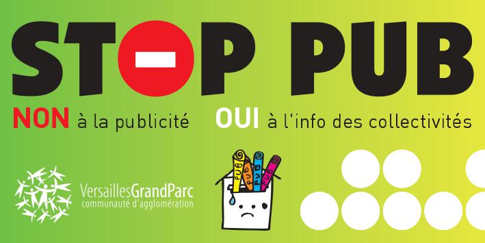 ou trouver autocollant stop pub Mairie de Bailly