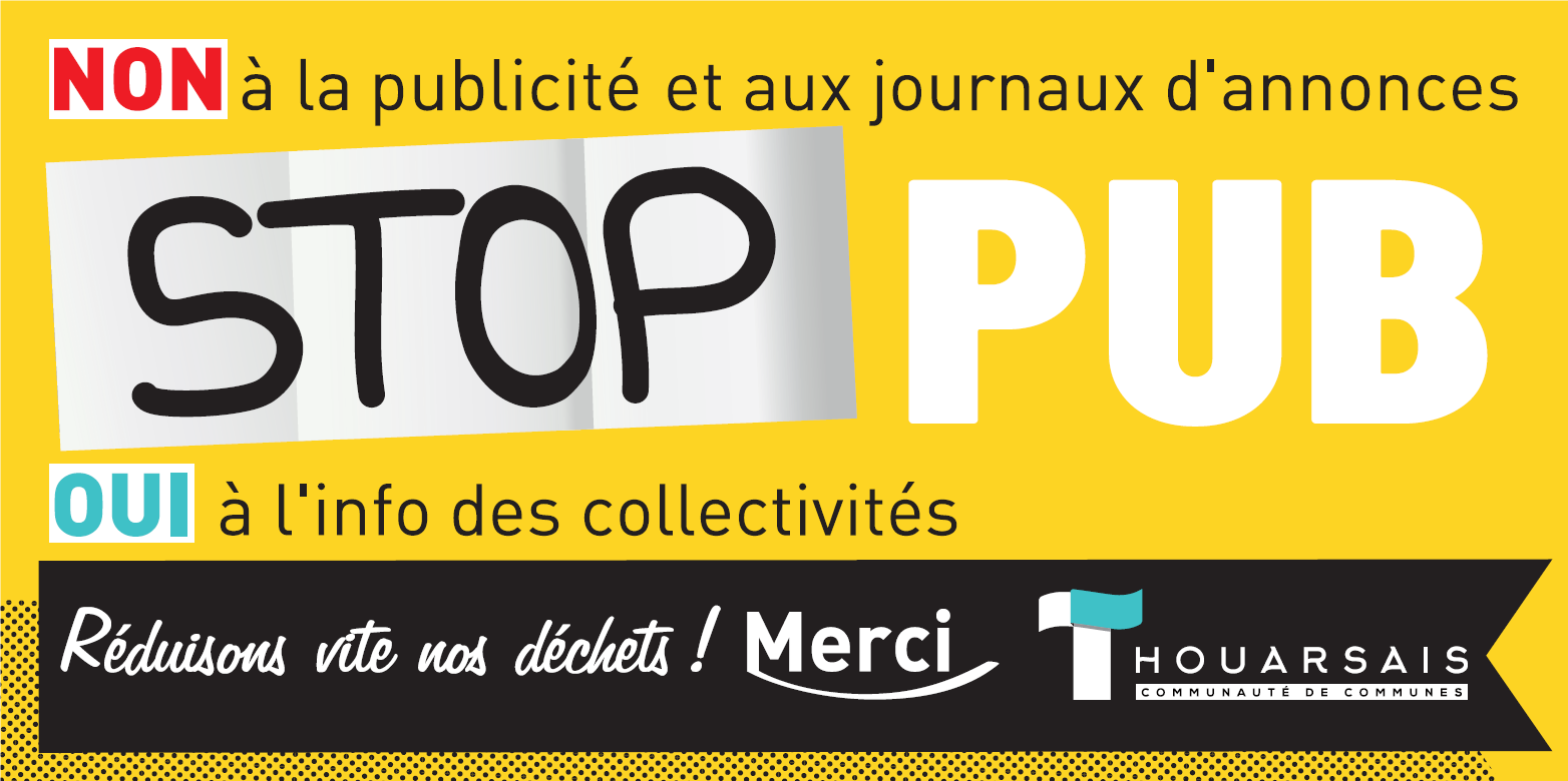 stop pub pour boite au lettre Communauté De Communes Du Thouarsais