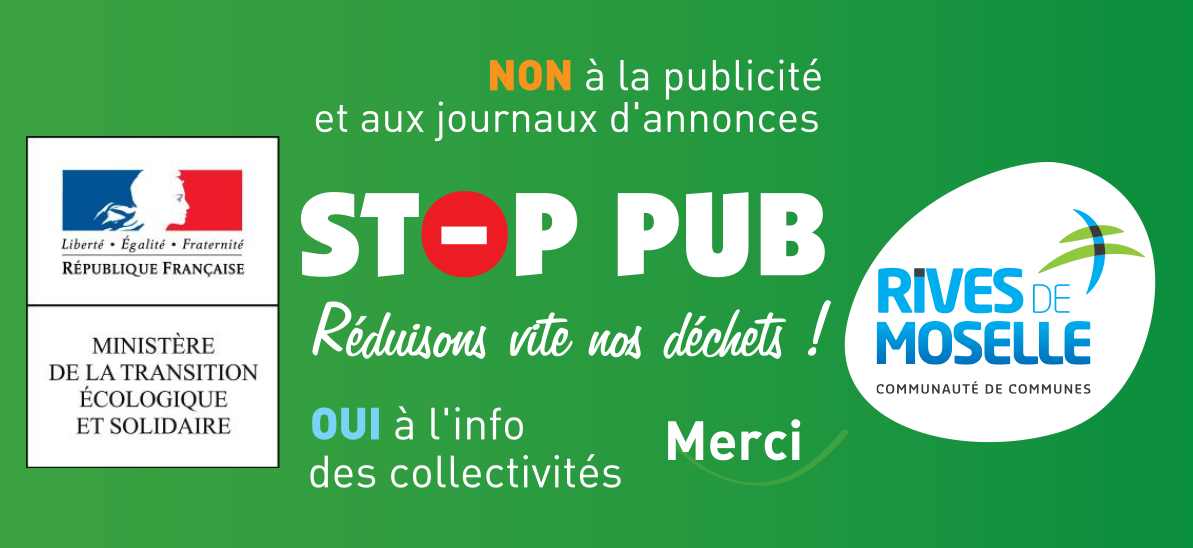 stop pub pour boite au lettre CC Rives de Moselle